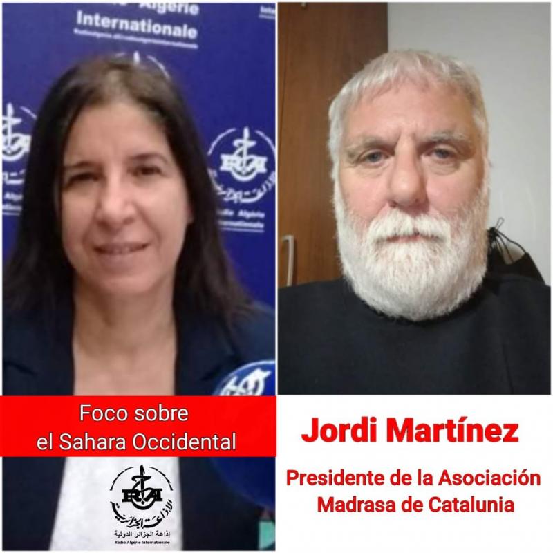Sr Jordi Martínez FOCO SOBRE EL SAHARA OCCIDENTAL
