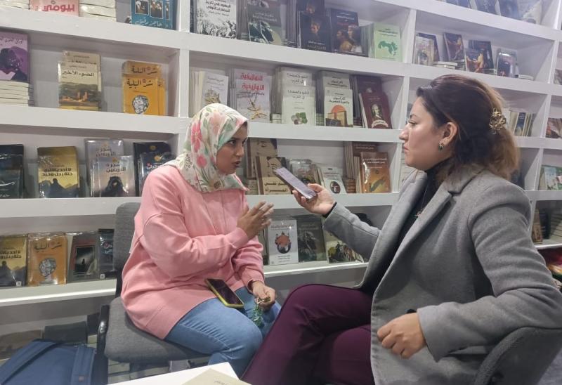 الكاتبة الصحفية المصرية رحاب لؤي الكاتبة الصحفية المصرية رحاب لؤي