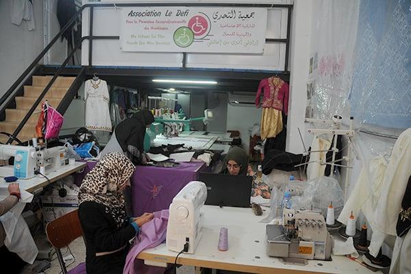 رئيسة جمعية التحدي دباري علجية عن ادماج المعوقين في سوق العمل ضيف النسمات