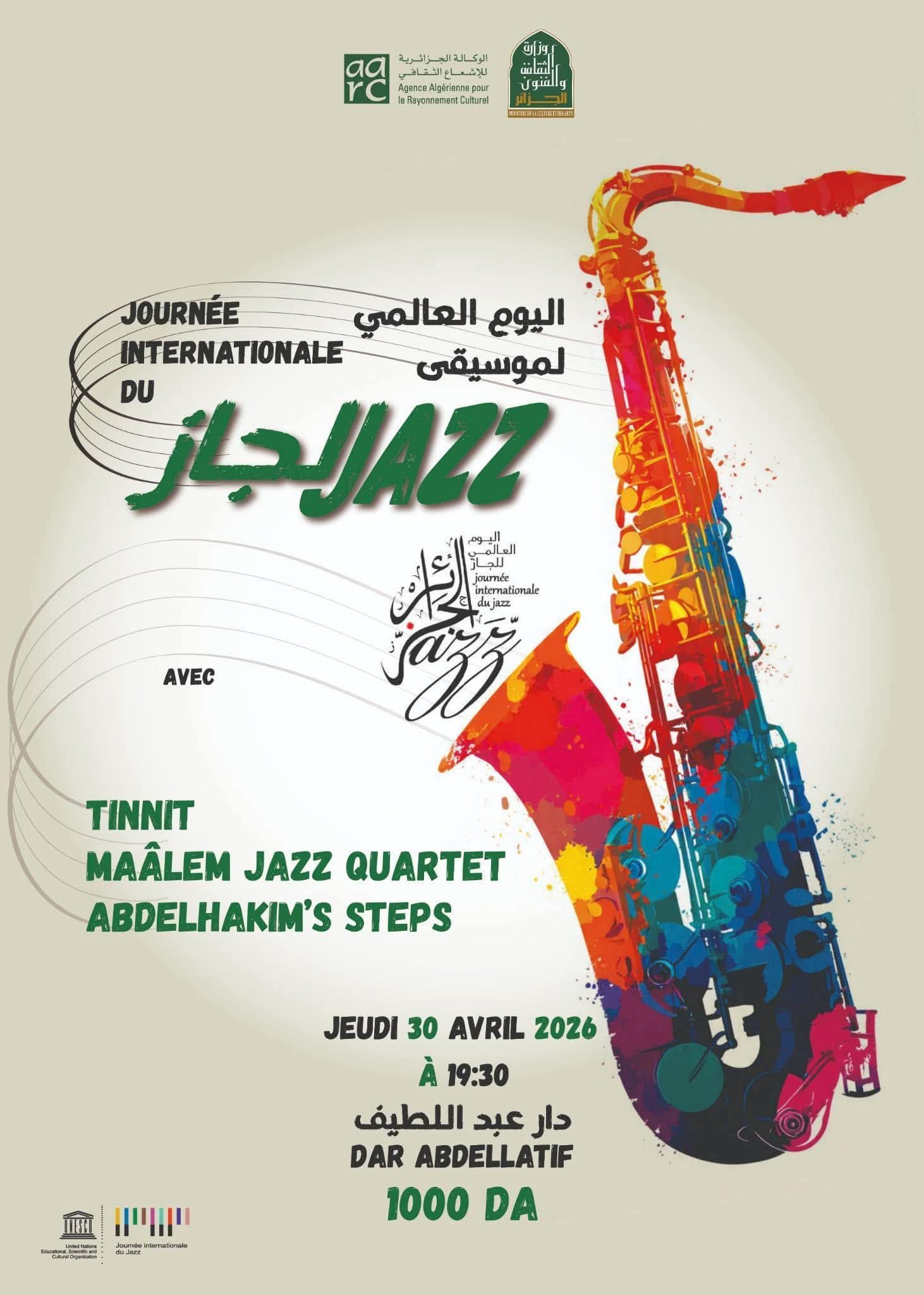 journée internationale du jazz