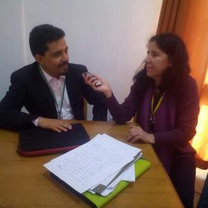 Compromiso internacional con la juventud  y la causa  saharauís  en Málaga