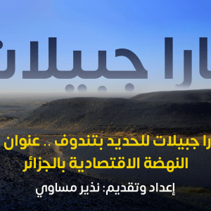 منجم غارا جبيلات للحديد بتندوف .. عنوان لتحقيق النهضة الاقتصادية بالجزائر