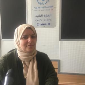 Mme Boukabes Hamida sous Directrice au ministère de la formation professionnelle