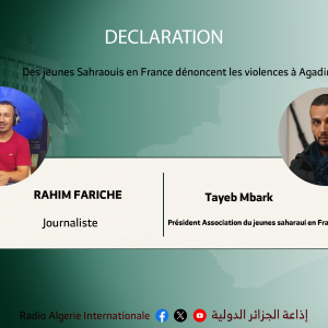 Président Association du jeunes saharaui en France