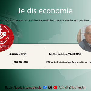 L'importance de la réalisation de la centrale solaire a tindouf destinée a alimenter le méga projet de Gara Djebilet