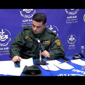 Preview image for the video "Capitaine Bouzidi Jugurta de la Gendarmerie Nationale (Chef du premier peloton EDSR Zeralda)".