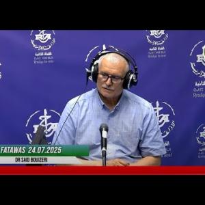 Preview image for the video "Fatawas du 24 07 2025 par Cheikh Bouizeri Said avec Nesrine Sadouki.".