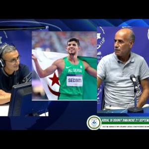 Preview image for the video "Athlétisme  Mondiaux de Tokyo ; notamment la médaille d'argent décrochée par Djamel Sedjati au 800 M".