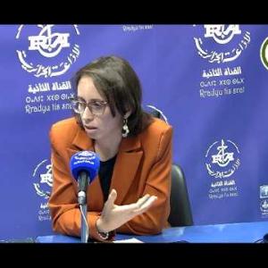 Preview image for the video "TANALT 15.04.2026 ⵜⴰⵏⴰⵍⵜ:Naima Fethi chargée de communication NESDA. Par Faiza Ait Moukhtar".