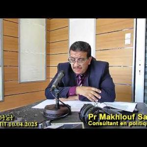 Preview image for the video "Pr Makhlouf Sahel,"Tensions au Sahel et Dossier RASD "".