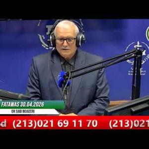 Preview image for the video "Fatawas du 30 04 2026 par Chaikh Bouizeri Said".