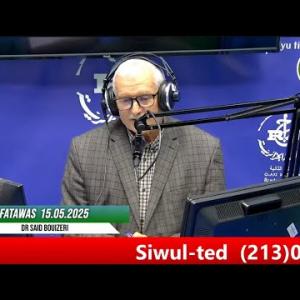 Preview image for the video "FATAWA 15.05.2025. Par Dr Said Bouizri".