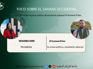 Ex preso político y estudiante saharauí