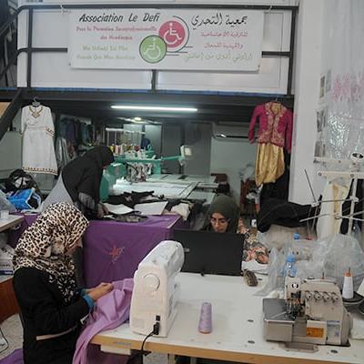 جمعية التحدي و العزيمة للمعاقين بالقبة ضيف النسمات