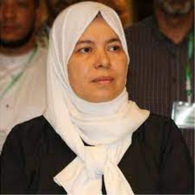 نائبة رئيسة الإئتلاف العالمي جبارية قربي لنصرة القدس ضيف النسمات