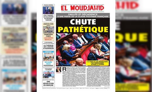 El Moudjahid responds to "slanderous" publication by head of French right-wing party about Algeria