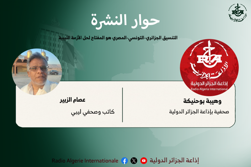 التنسيق الجزائري-التونسي-المصري هو المفتاح لحل الأزمة الليبية