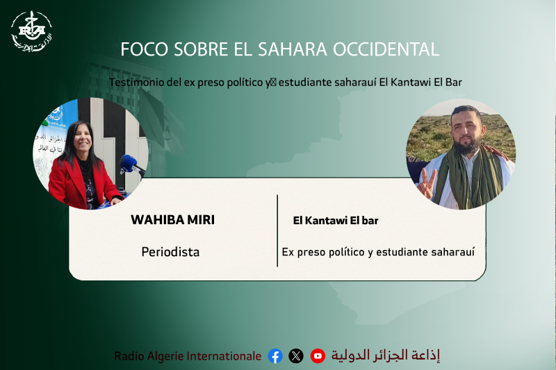 Ex preso político y estudiante saharauí