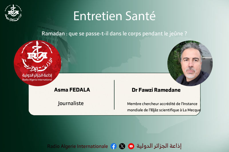 entretien santéRamadan : que se passe-t-il dans le corps pendant le jeûne ?