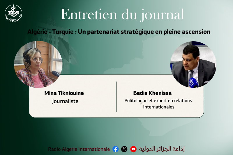  Entretien du journal réalisé par Mina Tikniouine. 