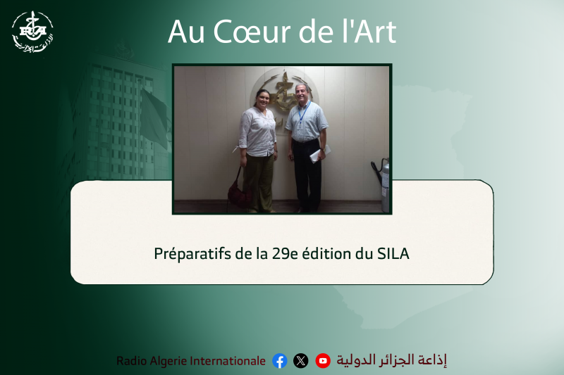 AU COEUR DE LART:  Préparatifs de la 29e édition du SILA 