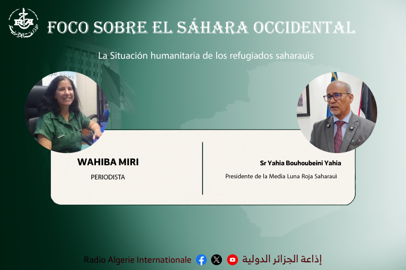 foco sobre el Sáhara Occidental